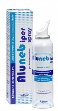 ALUNEB SOLUZIONE IPERTONICA 3% SPRAY NASALE 125 ML - Luckyfarma.it