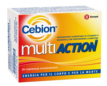 CEBION MULTIACTION 20 COMPRESSE EFFERVESCENTI - Luckyfarma.it