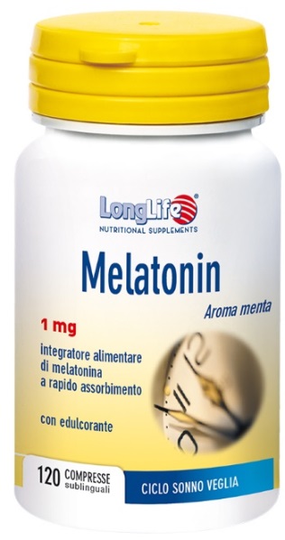 LONGLIFE MELATONIN 1 MG 120 COMPRESSE - Luckyfarma.it