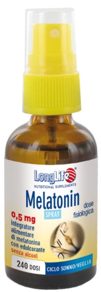 LONGLIFE MELATONIN SPRAY 0,5MG 30 ML - Luckyfarma.it