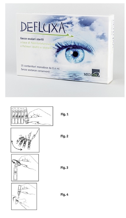 DEFLUXA GOCCE OCULARI 15 CONTENITORI MONODOSE DA 0,4 ML - Luckyfarma.it