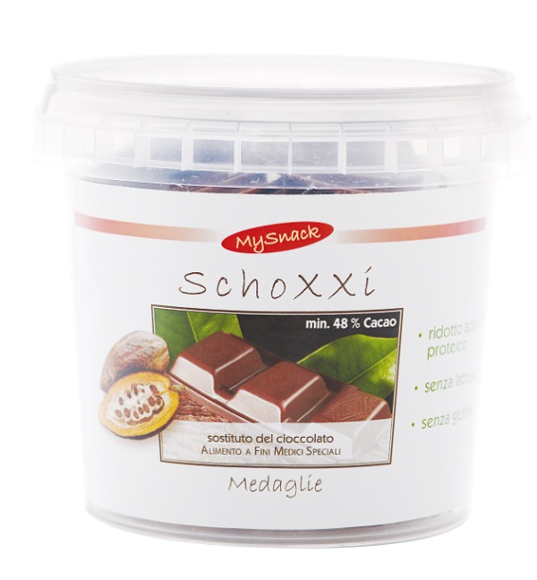 MY SNACK SCHOXXI MEDAGLIE CIOCCOLATO 180 G - Luckyfarma.it