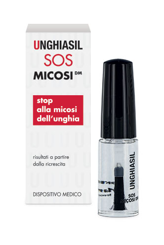 ANTIMICOTICO UNGHIASIL SOS MICOSI IN FLACONE DI VETRO 5 ML CON PENNELLO APPLICATORE + ASTUCCIO - Luckyfarma.it