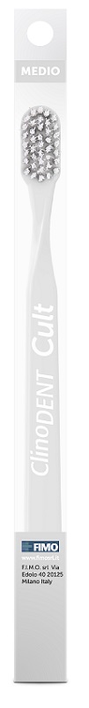 CLINODENT CULT BIANCO SPAZZOLINO DA DENTI MEDIO - Luckyfarma.it