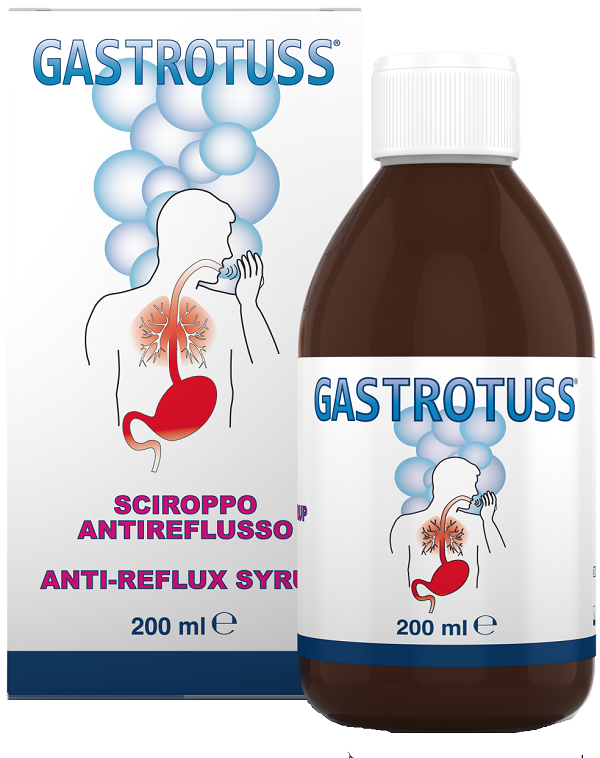 SCIROPPO ANTIREFLUSSO GASTROTUSS 200 ML - Luckyfarma.it