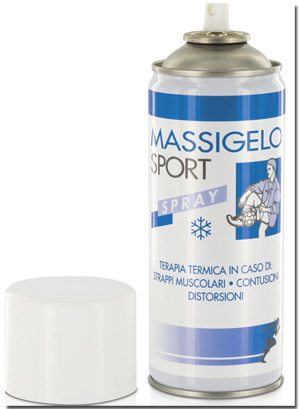 GHIACCIO ISTANTANEO MASSIGELO SPORT BOMBOLETTA SPRAY 400ML - Luckyfarma.it