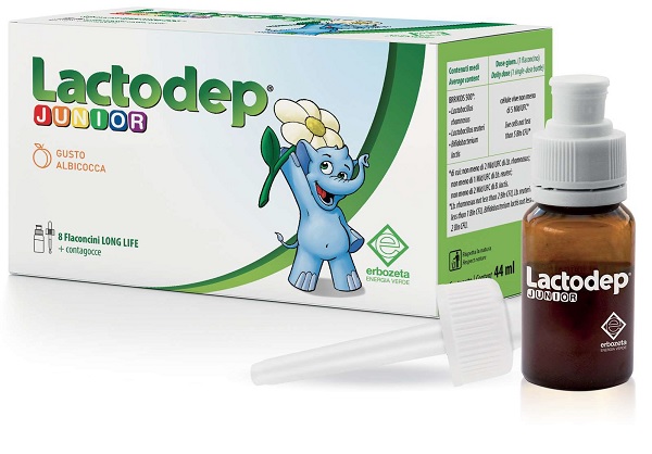LACTODEP JUNIOR 8 FLACONCINI X 5,5 ML - Luckyfarma.it