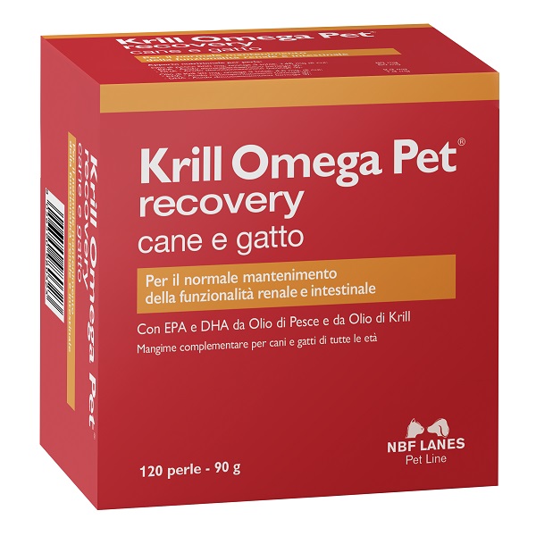 KRILL OMEGA PET RECOVERY BLISTER 120 PERLE - Luckyfarma.it