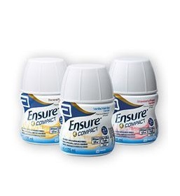 ENSURE COMPACT FRAGOLA 4 BOTTIGLIE DA 125 ML - Luckyfarma.it