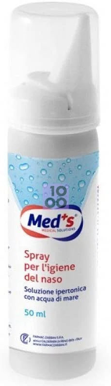 MEDS SPRAY IPERTONICO ACQUA NASO 50 ML - Luckyfarma.it