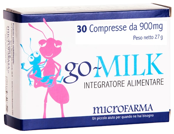 GO-MILK 30 COMPRESSE - Luckyfarma.it