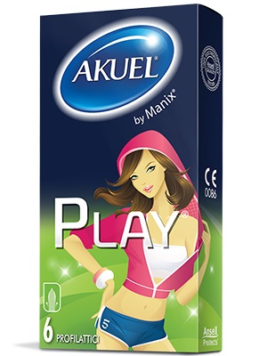 PROFILATTICO ANSELL AKUEL BY MANIX PLAY B 12 PEZZI - Luckyfarma.it