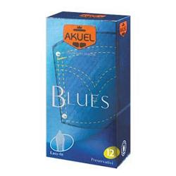 PROFILATTICO ANSELL AKUEL MANIX BLUES B 12 PEZZI - Luckyfarma.it