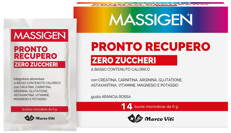 MASSIGEN PRONTO RECUPERO ZERO ZUCCHERI 14 BUSTINE - Luckyfarma.it