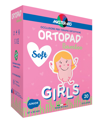 CEROTTO OCULARE PER ORTOTTICA ORTOPAD SOFT GIRLS JUNIOR 20 PEZZI - Luckyfarma.it