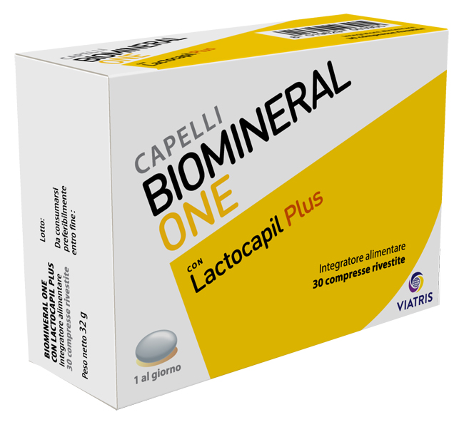 BIOMINERAL ONE LACTOCAPIL PLUS 30 COMPRESSE - Luckyfarma.it