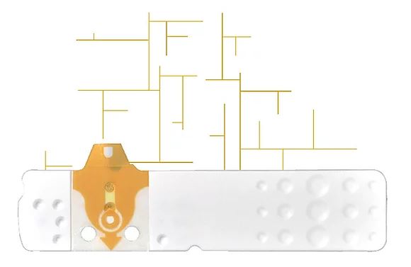 STRISCE MISURAZIONE GLICEMIA LINEA D ORO 25 PEZZI - Luckyfarma.it