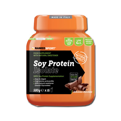 SOY PROTEIN ISOLATE DELICIOUS CHOCOLATE POLVERE 500 G - Luckyfarma.it