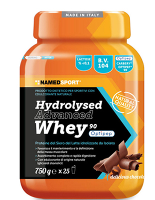 HYDROLYSED ADVANCED WHEY DELICIOUS CHOCOLATE BARATTOLO POLVERE ORALE 750 G - Luckyfarma.it