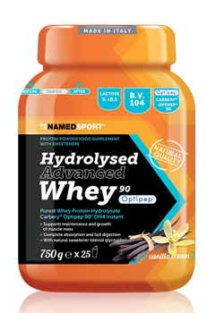 HYDROLYSED ADVANCED WHEY VANILLA CREAM BARATTOLO POLVERE ORALE 750 G - Luckyfarma.it