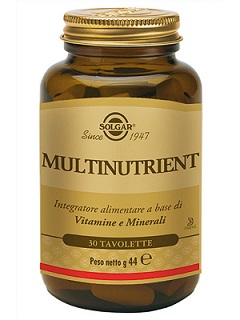 MULTINUTRIENT SOLGAR 30 TAVOLETTE - Luckyfarma.it
