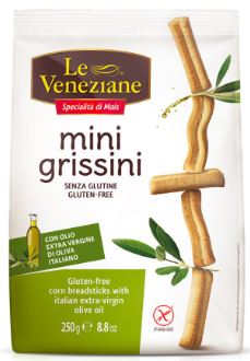 LE VENEZIANE MINI GRISSINI 250 G - Luckyfarma.it