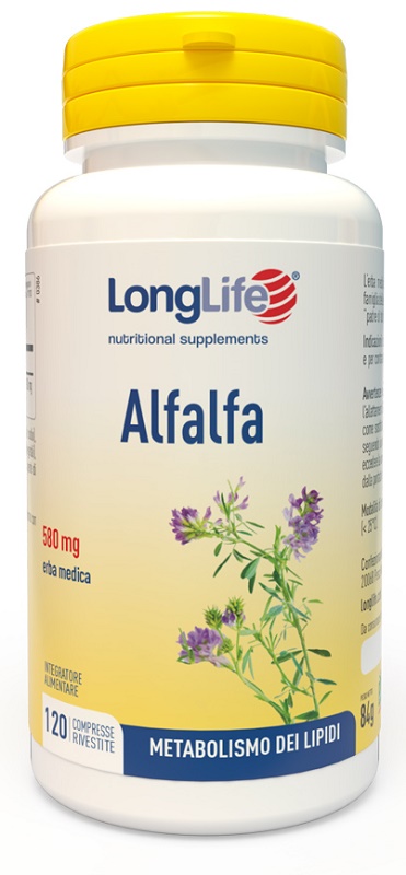 LONGLIFE ALFALFA 120 COMPRESSE - Luckyfarma.it