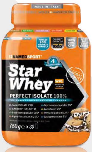 STAR WHEY COOKIES & CREAM 750 G - Luckyfarma.it