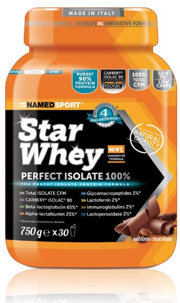 STAR WHEY SUBLIME CHOCOLATE 750 G - Luckyfarma.it
