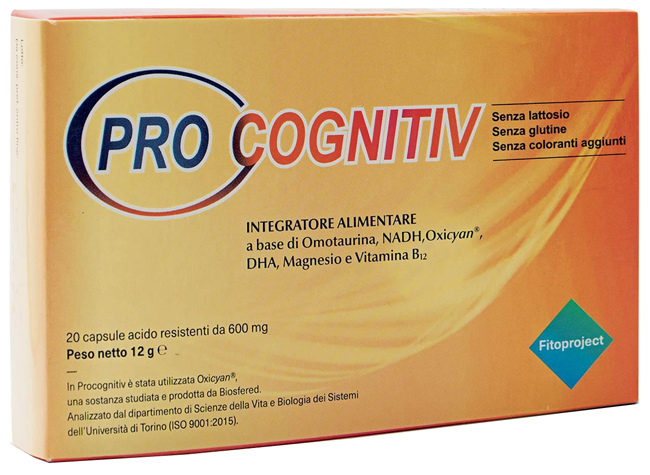 PROCOGNITIV 20 CAPSULE 12 G - Luckyfarma.it