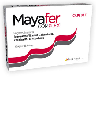 MAYAFER COMPLEX 20 CAPSULE BLISTER 10 G - Luckyfarma.it