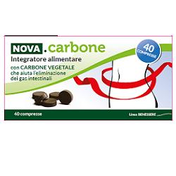 NOVA CARBONE VEGETALE 40 COMPRESSE - Luckyfarma.it