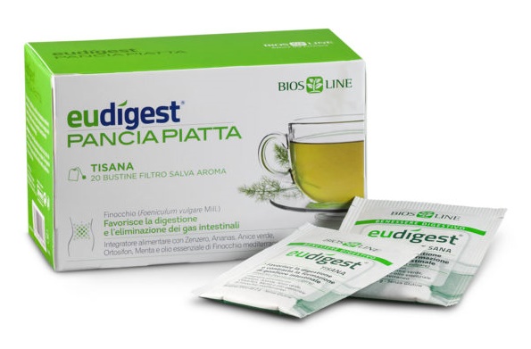 BIOSLINE EUDIGEST TISANA DOPOPASTO 20 BUSTE 40 G - Luckyfarma.it