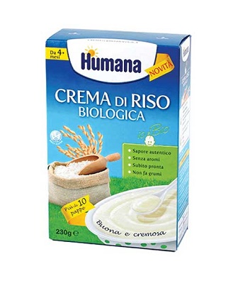 HUMANA CREMA DI RISO BIOLOGICO 230 G - Luckyfarma.it