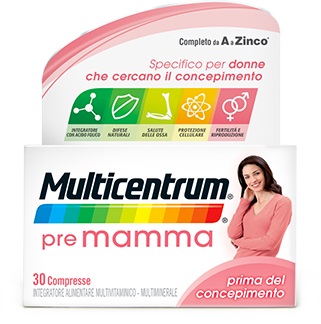 MULTICENTRUM PRE MAMMA 30 COMPRESSE - Luckyfarma.it