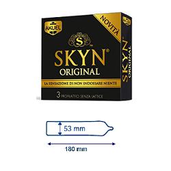 PROFILATTICO ANSELL AKUEL SKIN ORIGINAL 3 PEZZI - Luckyfarma.it