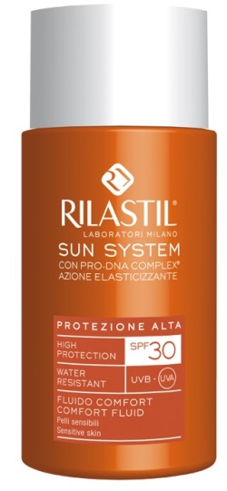 RILASTIL SUN SYSTEM PHOTO PROTECTION THERAPY SPF30 COMFORT FLUIDO 50 ML - Luckyfarma.it