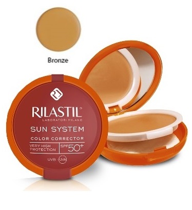 RILASTIL SUN SYSTEM PHOTO PROTECTION THERAPY SPF50+ COMPATTO BRONZE 10 ML - Luckyfarma.it