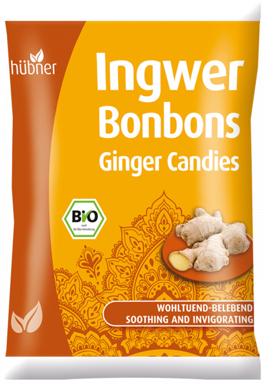 HUBNER CARAMELLE DIGESTIVE ALLO ZENZERO 69 G - Luckyfarma.it