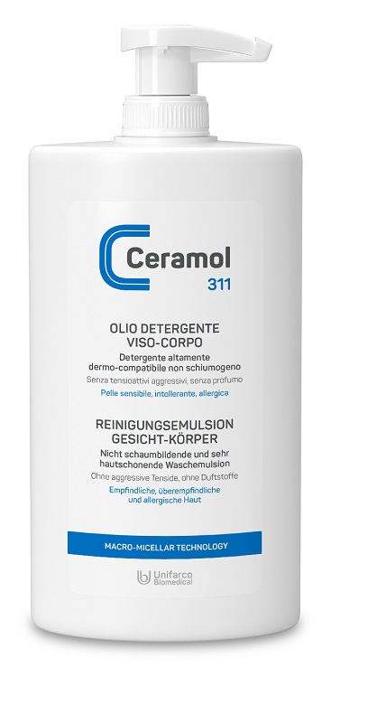CERAMOL OLIO DETERGENTE VISO/CORPO 400 ML - Luckyfarma.it