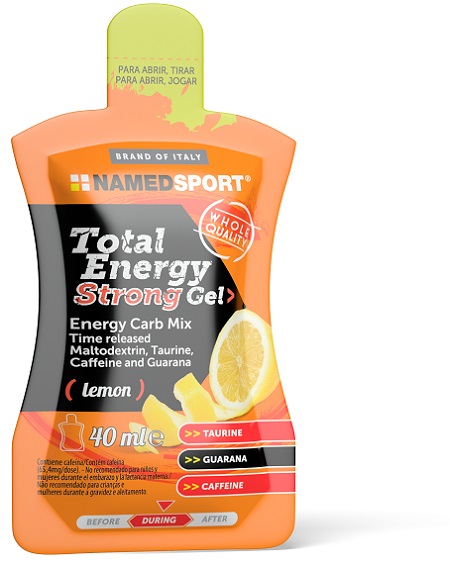 TOTAL ENERGY STRONG LEMON GEL 40 ML - Luckyfarma.it