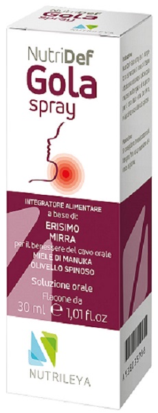 NUTRIDEF GOLA SPRAY 30 ML - Luckyfarma.it