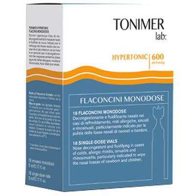 TONIMER LAB HYPERTONIC 18 FLACONCINI MONODOSE - Luckyfarma.it