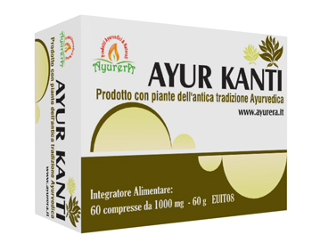 AYUR KANTI 60 COMPRESSE 1 G - Luckyfarma.it