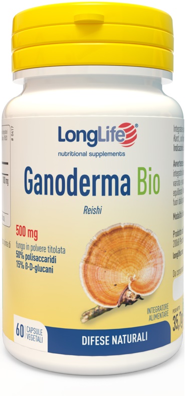 LONGLIFE GANODERMA BIO 60 CAPSULE - Luckyfarma.it