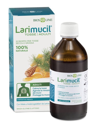 LARIMUCIL TOSSE TOSSE ADULTI SCIROPPO CE 0476V 230 G 175 ML - Luckyfarma.it