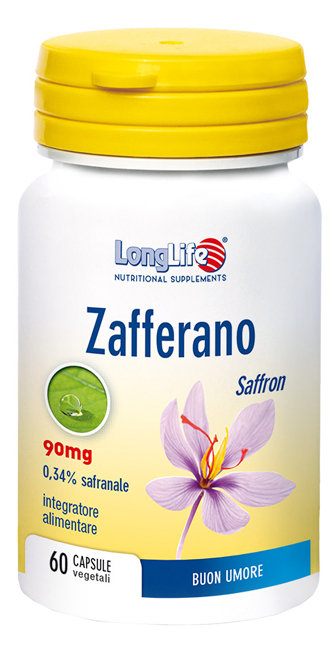 LONGLIFE ZAFFERANO 60 CAPSULE - Luckyfarma.it