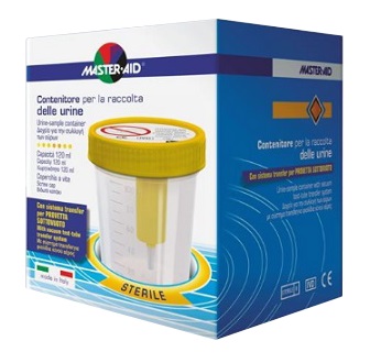 CONTENITORE RACCOLTA URINA SOTTOVUOTO MASTER-AID 120 ML - Luckyfarma.it