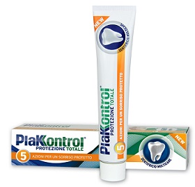 PLAKKONTROL PROTEZIONE TOTALE DENTIFRICIO 75 ML - Luckyfarma.it