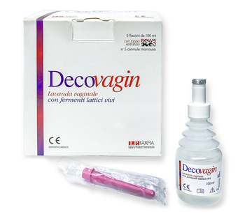 DECOVAGIN 5 FLACONI DA 100 ML + 5 CANNULE MONOUSO - Luckyfarma.it